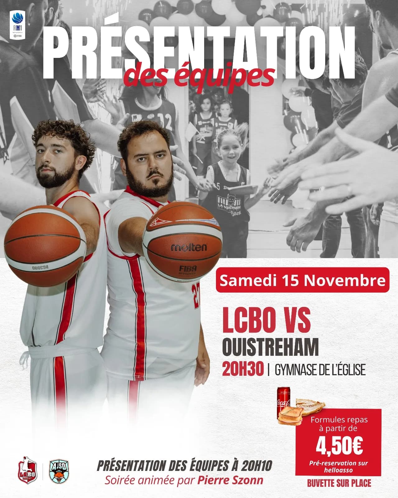 Présentation des équipes