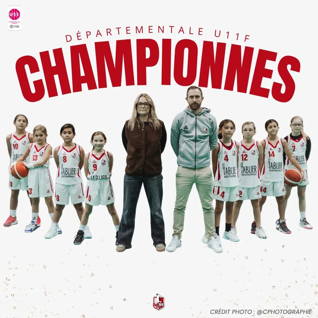 Championnes départementales U11F